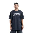 Camiseta Adulto Promo Logo Letter Hocks Preta