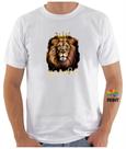 Camiseta Adulto Rei dos Reis Est. Leão de Judá Adam 11 - Religioso Zlprint