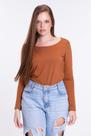 Camiseta Adulto Térmico Feminino UV50+ Caramelo