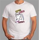Camiseta Adulto Ultima Quimio da Minha SOGRA Est. Mulher Forte - Quimioterapia Zlprint Camiseta Adulto Ultima Quimio da Minha SOGRA Est. Mulher Forte - Quimioterapia Zlprint