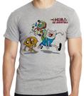 Camiseta Adventure Time Jake Finn mochila Blusa criança infantil juvenil adulto camisa tamanhos Camiseta Adventure Time Jake Finn mochila Blusa criança infantil juvenil adulto camisa tamanhos