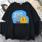 Camiseta Adventure Time Jake Pancakes