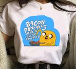 Camiseta Adventure Time Jake Pancakes