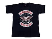 Camiseta Aerosmith Boston Banda de Rock Blusa Adulto Unissex Pz001