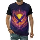 Camiseta Águia Foco Determinação Liberdade Poder Vento