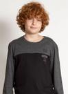Camiseta Aleatory Estampada Manga Longa Kids Golf Sport