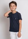 Camiseta Aleatory Infantil Básica New Marinho