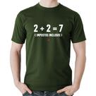 Camiseta Algodão 2 + 2 = 7 (Impostos Inclusos) - Foca na Moda Camiseta Algodão 2 + 2 = 7 (Impostos Inclusos) - Foca na Moda