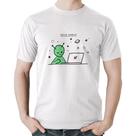 Camiseta Algodão Alien Hello World! - Foca na Moda Camiseta Algodão Alien Hello World! - Foca na Moda