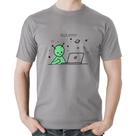 Camiseta Algodão Alien Hello World! - Foca na Moda