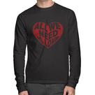 Camiseta Algodão All We Need Is Love Manga Longa - Foca na Moda Camiseta Algodão All We Need Is Love Manga Longa - Foca na Moda