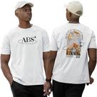 Camiseta Algodão Basica The Art Of Getting Back Up Abstract