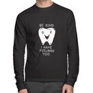 Camiseta Algodão Be Kind I have feelings too Manga Longa - Foca na Moda