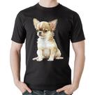Camiseta Algodão Cachorro Chihuahua - Foca na Moda