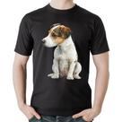 Camiseta Algodão Cachorro Jack Russell Terrier - Foca na Moda