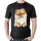 Camiseta Algodão Cachorro Spitz Alemão Lulu da pomerânia - Foca na Moda Camiseta Algodão Cachorro Spitz Alemão Lulu da pomerânia - Foca na Moda