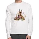 Camiseta Algodão Castelo de Fadas Manga Longa - Foca na Moda Camiseta Algodão Castelo de Fadas Manga Longa - Foca na Moda