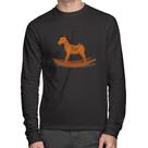 Camiseta Algodão Cavalinho De Pau Manga Longa - Foca na Moda