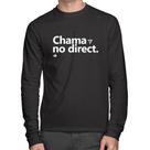 Camiseta Algodão Chama no direct Manga Longa - Foca na Moda Camiseta Algodão Chama no direct Manga Longa - Foca na Moda
