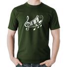 Camiseta Algodão Clave De Sol Teclas - Foca na Moda Camiseta Algodão Clave De Sol Teclas - Foca na Moda