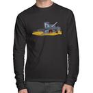 Camiseta Algodão Colheitadeira Manga Longa - Foca na Moda Camiseta Algodão Colheitadeira Manga Longa - Foca na Moda