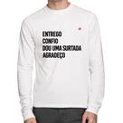Camiseta Algodão Dou uma surtada Manga Longa - Foca na Moda Camiseta Algodão Dou uma surtada Manga Longa - Foca na Moda