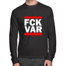 Camiseta Algodão F*CK VAR Manga Longa - Foca na Moda