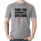 Camiseta Algodão Fome com ascendente em sono - Foca na Moda