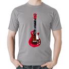 Camiseta Algodão Guitar Píxel - Foca na Moda