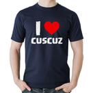 Camiseta Algodão I love cuscuz - Foca na Moda