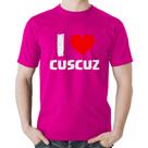 Camiseta Algodão I love cuscuz - Foca na Moda Camiseta Algodão I love cuscuz - Foca na Moda