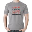 Camiseta Algodão I Love My Awesome Wife - Foca na Moda