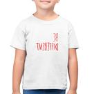 Camiseta Algodão Infantil Be Different (Seja diferente) - Foca na Moda