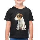 Camiseta Algodão Infantil Cachorro Jack Russell Terrier - Foca na Moda