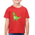 Camiseta Algodão Infantil Dinossauro - Foca na Moda Camiseta Algodão Infantil Dinossauro - Foca na Moda