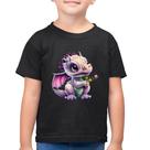 Camiseta Algodão Infantil Dragão Bebê - Foca na Moda