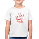 Camiseta Algodão Infantil Drama Queen - Foca na Moda Camiseta Algodão Infantil Drama Queen - Foca na Moda