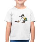 Camiseta Algodão Infantil Fotógrafa Desenho - Foca na Moda
