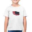 Camiseta Algodão Infantil Handrawn Flag - Foca na Moda