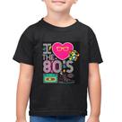 Camiseta Algodão Infantil I Love the 80's - Foca na Moda