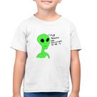 Camiseta Algodão Infantil Thank's For Believing In Me Alien - Foca na Moda Camiseta Algodão Infantil Thank's For Believing In Me Alien - Foca na Moda