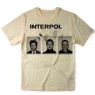 Camiseta Algodao Interpol