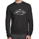 Camiseta Algodão Jet Ski Manga Longa - Foca na Moda