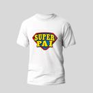 Camiseta Algodão Malha Premium Super Pai Dia Dos Pais Homenagem Camiseta Algodão Malha Premium Super Pai Dia Dos Pais Homenagem