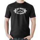 Camiseta Algodão No Pain No Gain - Foca na Moda