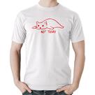 Camiseta Algodão Not Today - Foca na Moda