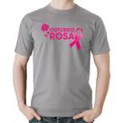 Camiseta Algodão Outubro Rosa - Foca na Moda