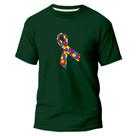 Camiseta Algodão Premium Estampa Digital Autismo Autista