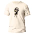 Camiseta Algodão Premium Estampa Digital Cranio Derretendo Camiseta Algodão Premium Estampa Digital Cranio Derretendo
