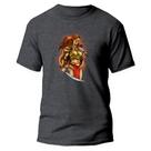 Camiseta Algodão Premium Estampa Digital Mulher Forte MMA